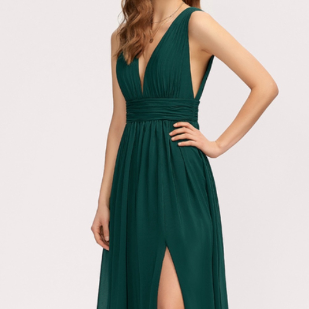Dark Green Bridesmaid Dress - Size 16